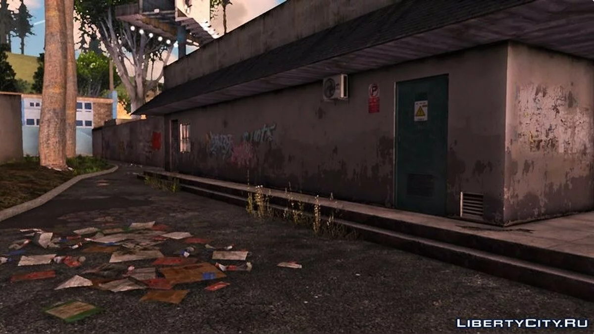 Ретекстурування району Східного Лос-Сантоса / GTA San Andreas