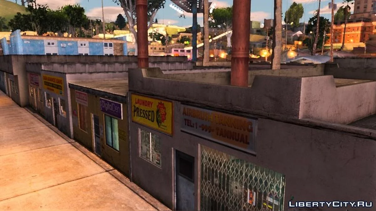 Ретекстурування району Східного Лос-Сантоса / GTA San Andreas