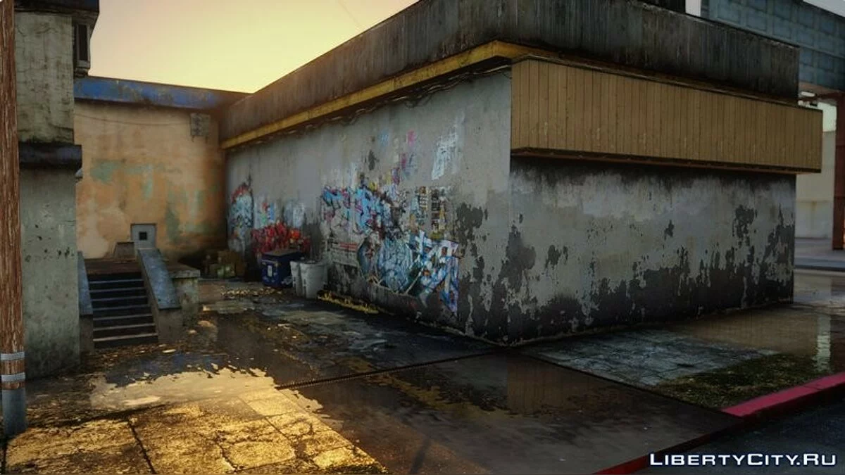 Re-texturización del área Willowfield PaulST / GTA San Andreas
