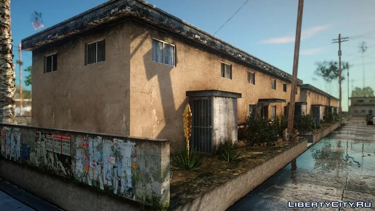 Re-texturización del área Willowfield PaulST / GTA San Andreas
