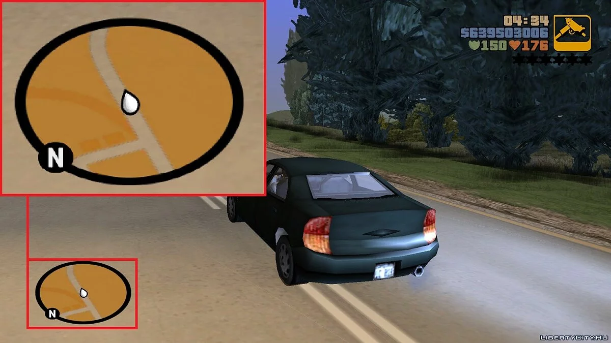 GTA 3 Styled Map / GTA San Andreas