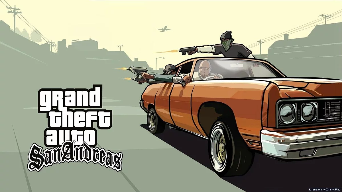 Telões Remasterizados 2.0 - Telas de Carregamento em HD / GTA San Andreas