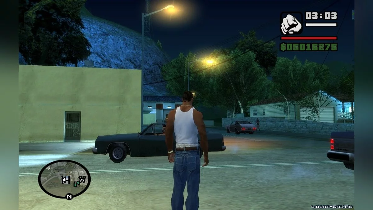 Супутникова міні-карта - HQ Радар / GTA San Andreas