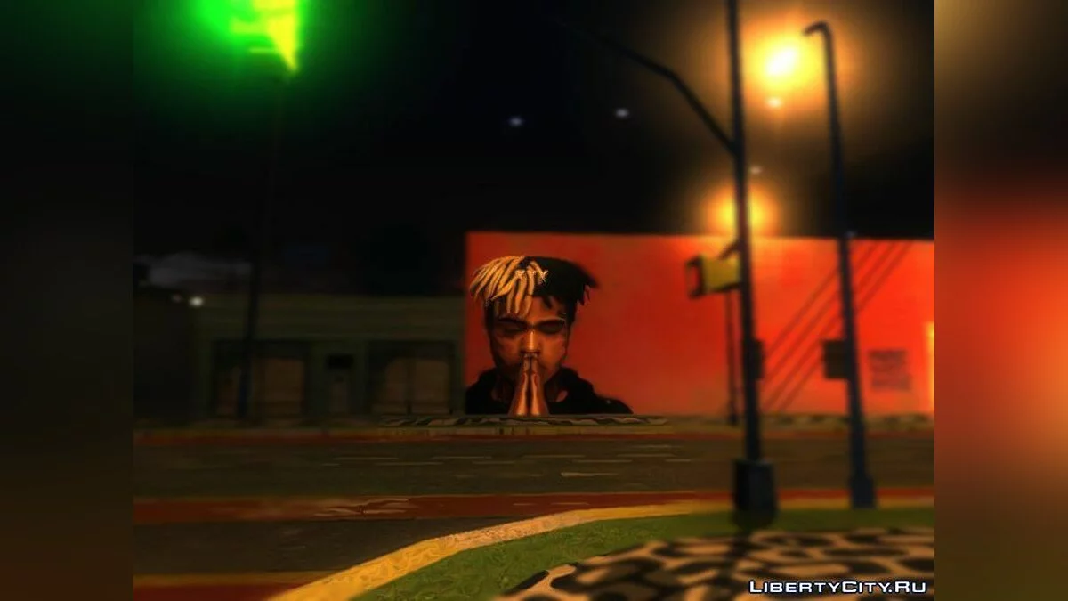 Графіті XxXtentacionxxX / GTA San Andreas