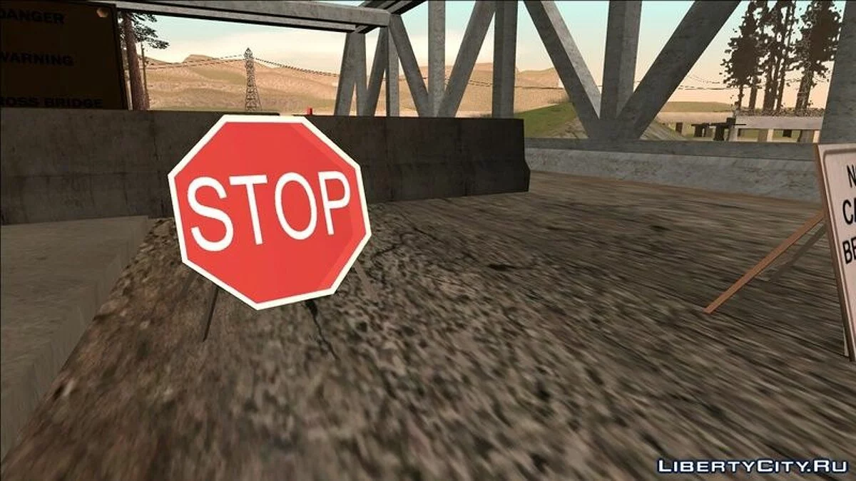 HD Rambu Jalan / GTA San Andreas