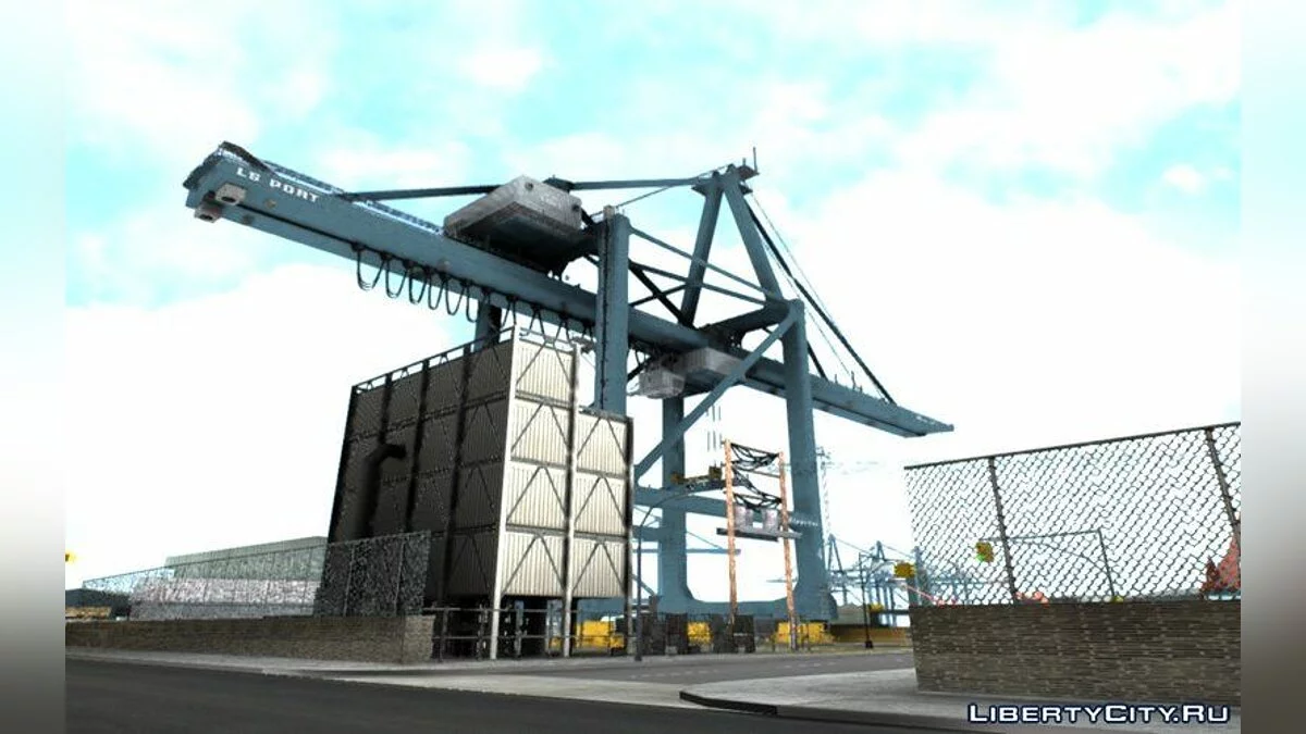 Industrial Crane from GTA 5 / GTA San Andreas