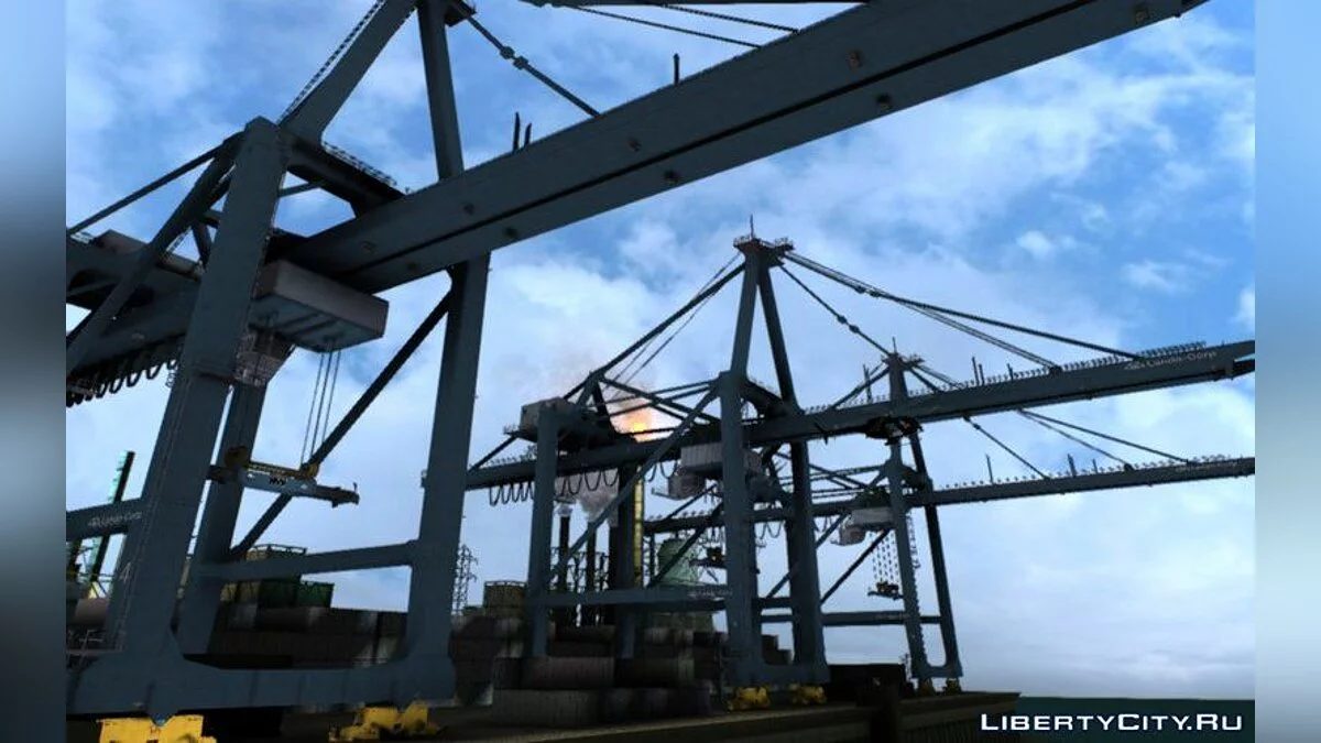 Industrial Crane from GTA 5 / GTA San Andreas