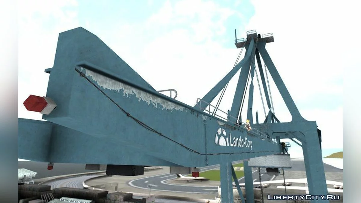 Industrial Crane from GTA 5 / GTA San Andreas