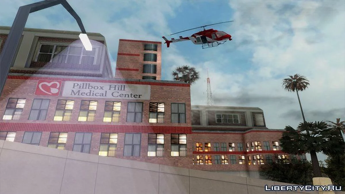 Центральна Міська Лікарня [Pillbox Hill Medical Center] / GTA San Andreas