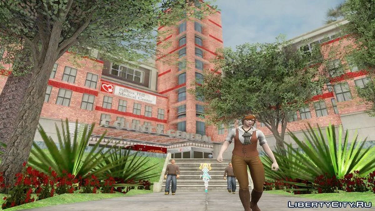 Центральна Міська Лікарня [Pillbox Hill Medical Center] / GTA San Andreas