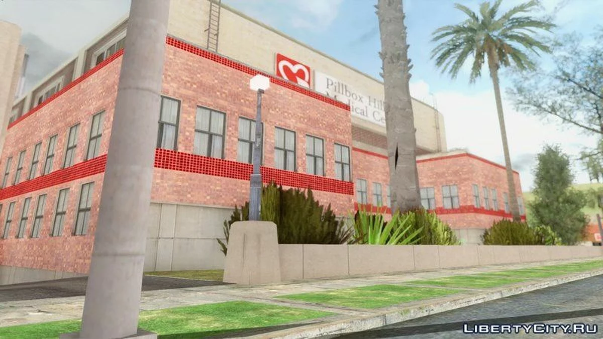 Центральна Міська Лікарня [Pillbox Hill Medical Center] / GTA San Andreas