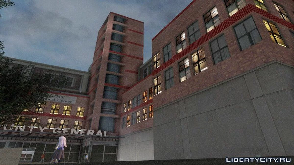 Центральна Міська Лікарня [Pillbox Hill Medical Center] / GTA San Andreas
