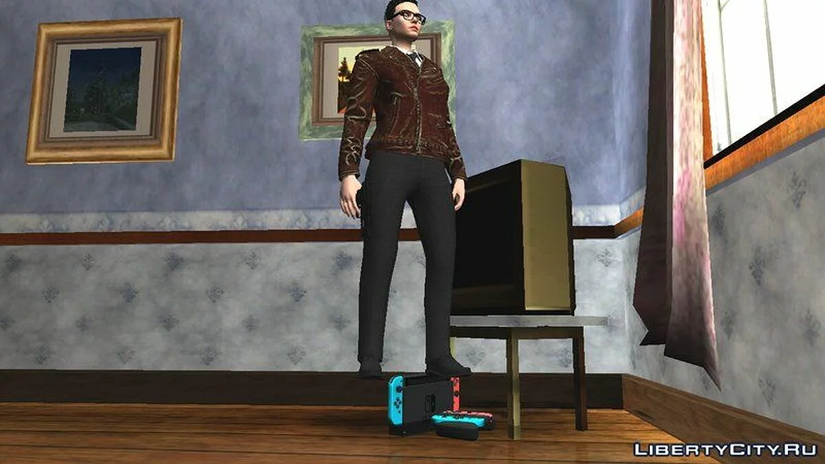 Nintendo Switch in CJs Haus / GTA San Andreas