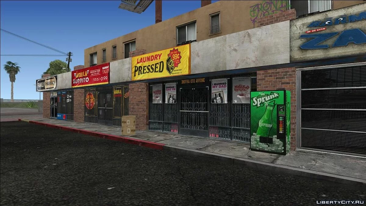 Retail Texture for East LS Shop / GTA San Andreas