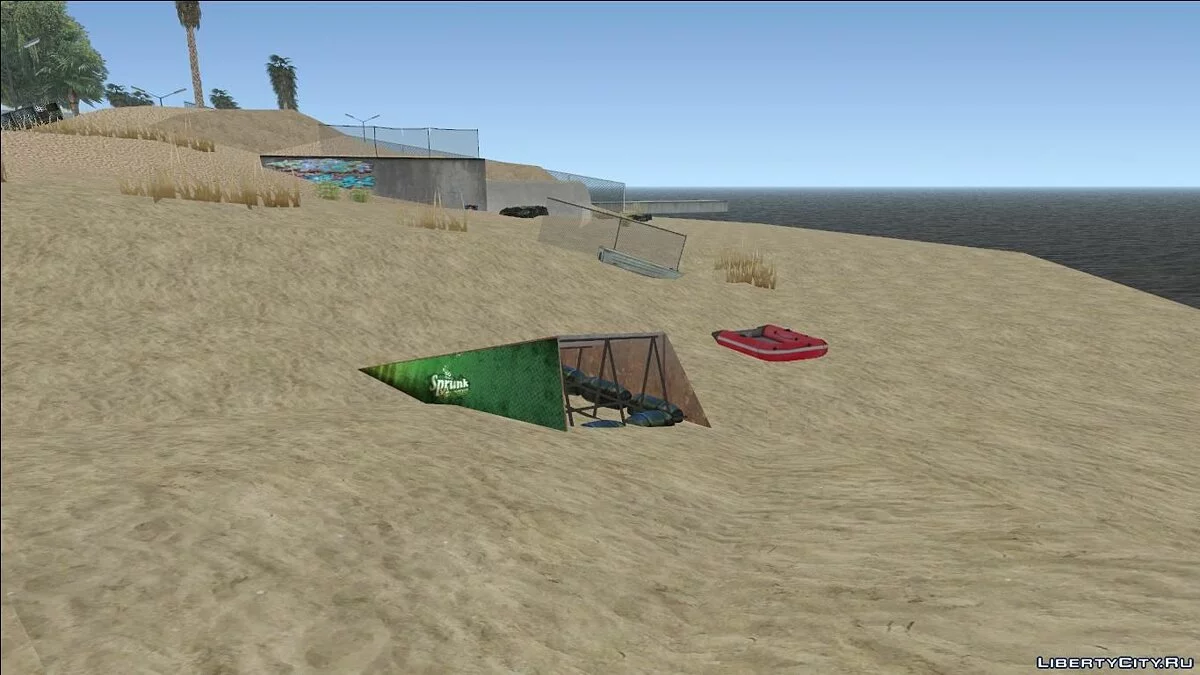 Tekstur Ulang Pantai - Playa Del Seville / GTA San Andreas