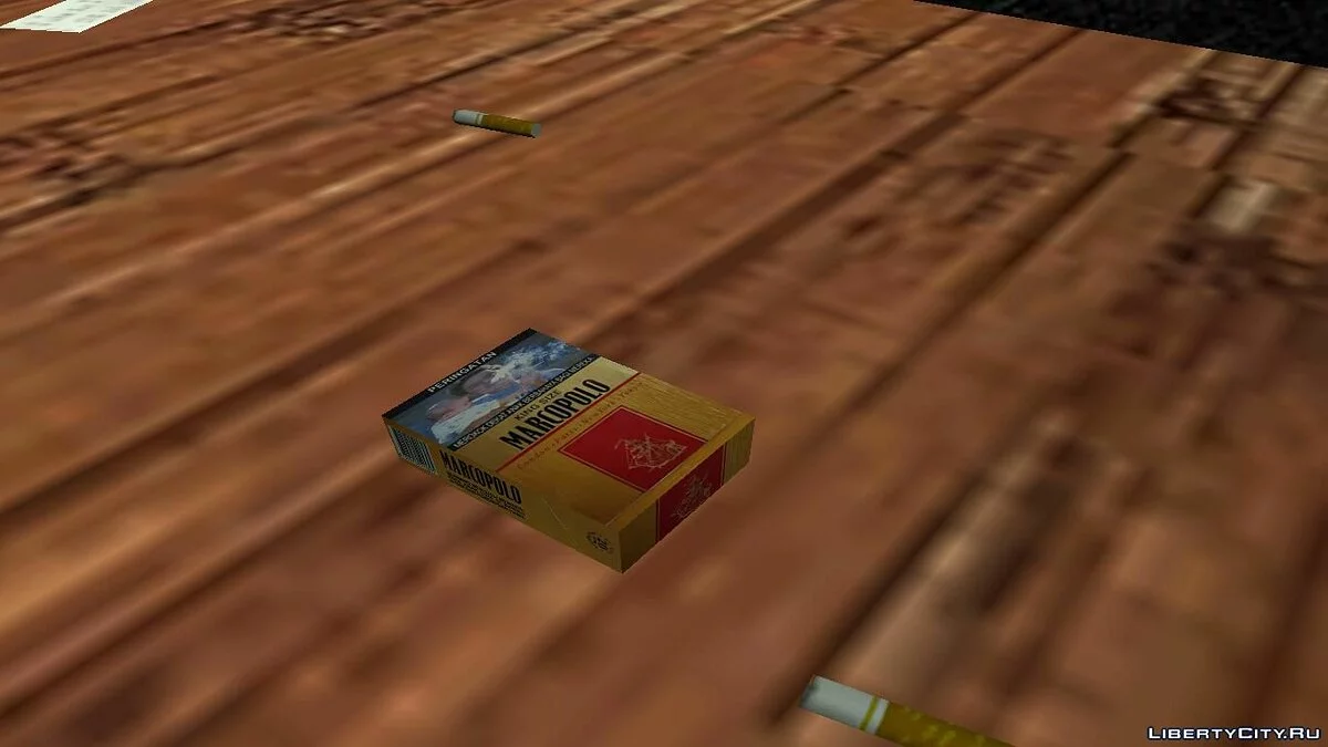Marcopolo and Philip Morris Cigarettes / GTA San Andreas