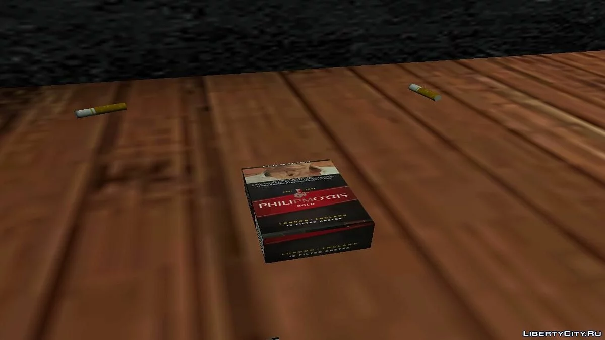 Marcopolo and Philip Morris Cigarettes / GTA San Andreas