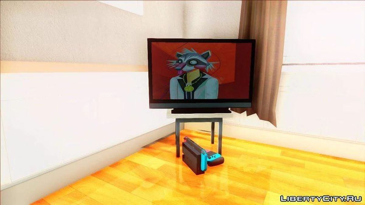 Intérieur de la maison de CJ dans le style de GTA Online / GTA San Andreas