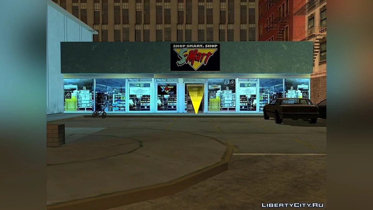 Nouvelles textures pour le supermarché / GTA San Andreas