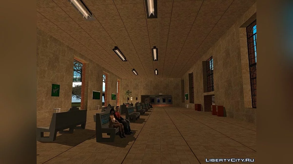 Novos Textures para a Estação em San Fierro / GTA San Andreas