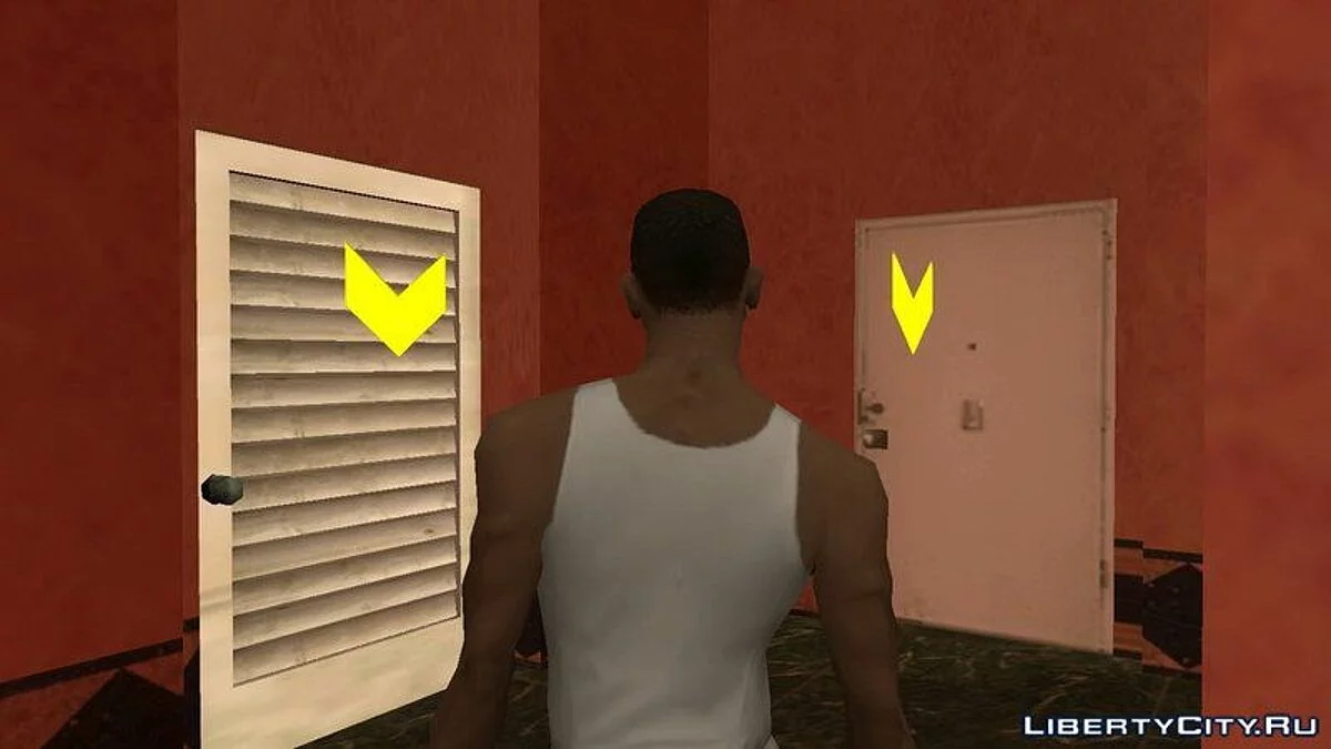 Nuevas texturas de puntos de activación / GTA San Andreas