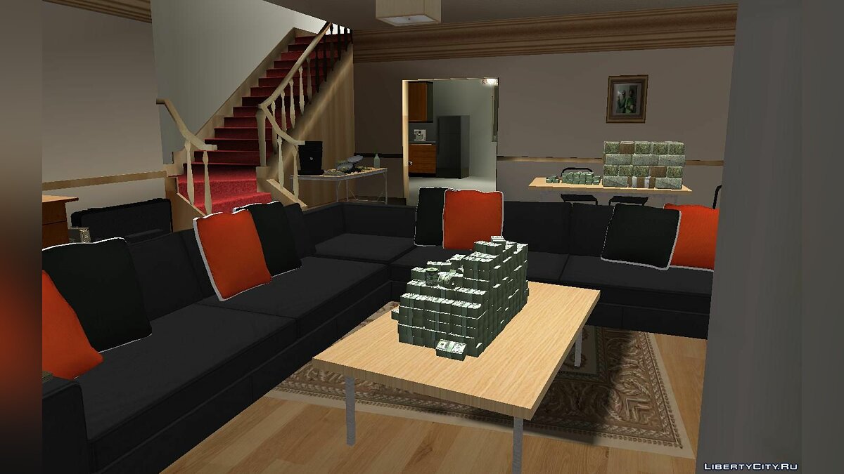 Дом Джонсонов ГТА са внутри.. Johnson House GTA sa. House v3.