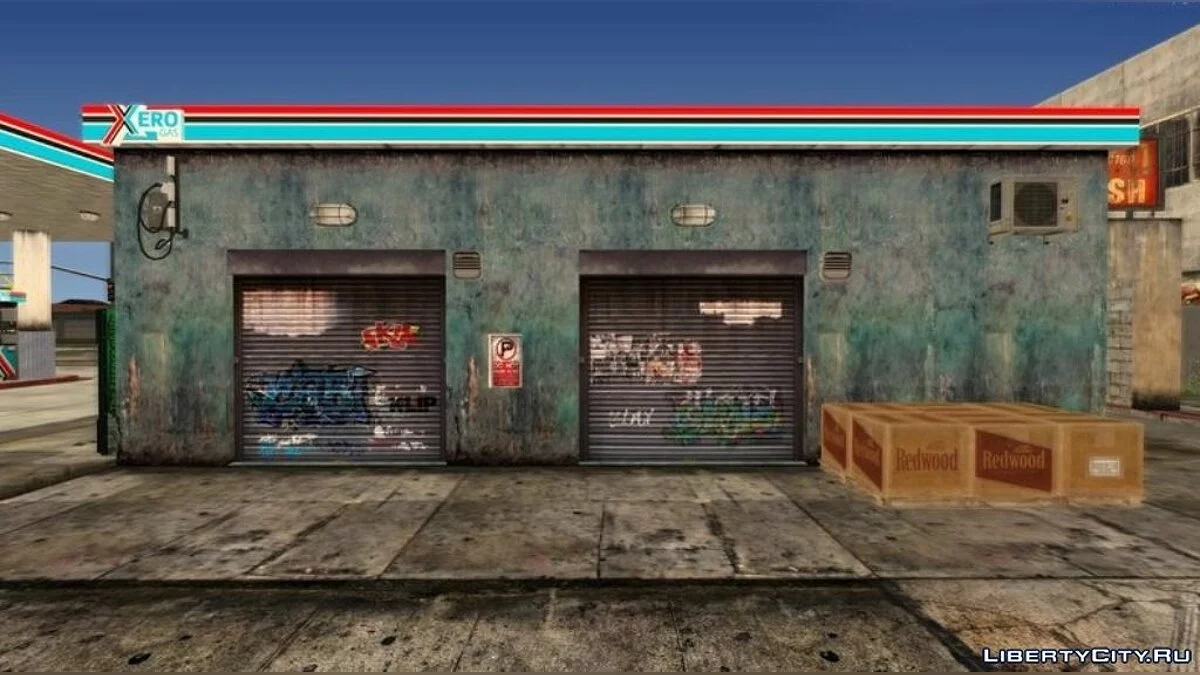 Новая заправка в Idlewood / GTA San Andreas