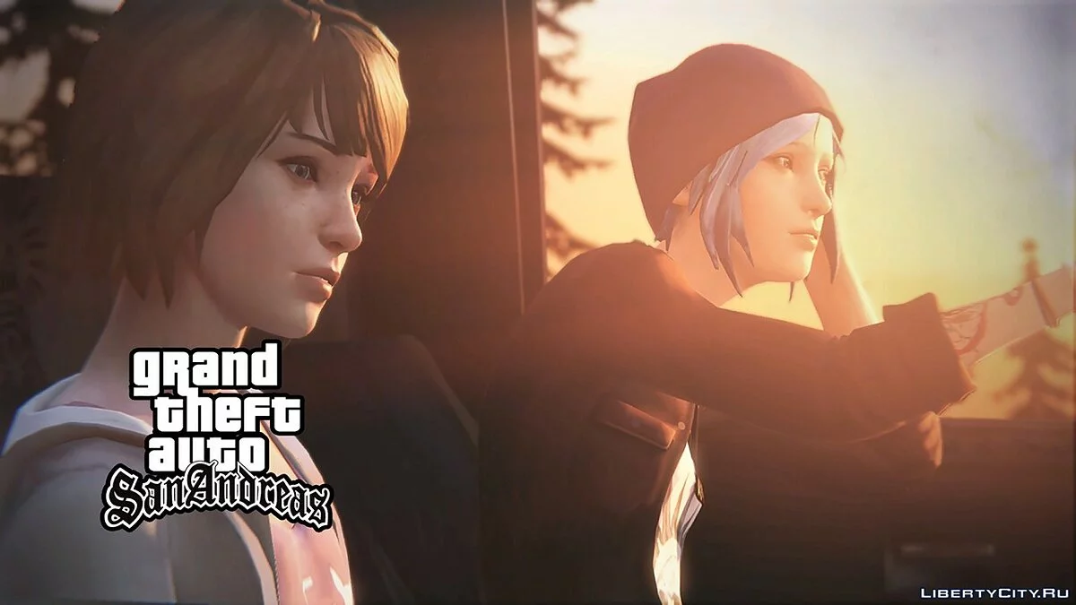 Нові фони та завантажувальні екрани в стилі Life is Strange / GTA San Andreas