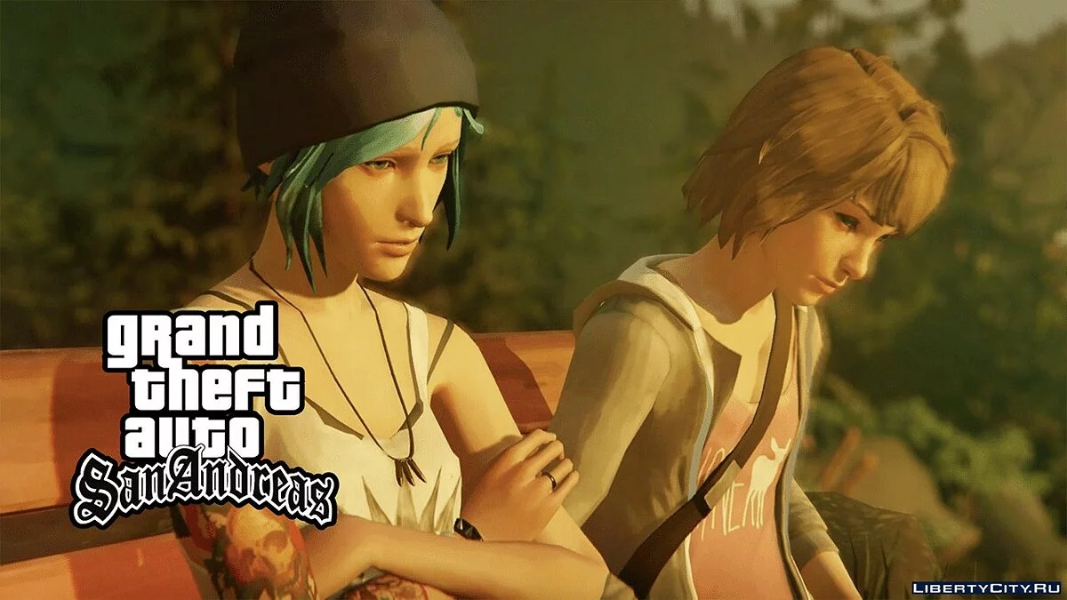 Нові фони та завантажувальні екрани в стилі Life is Strange / GTA San Andreas