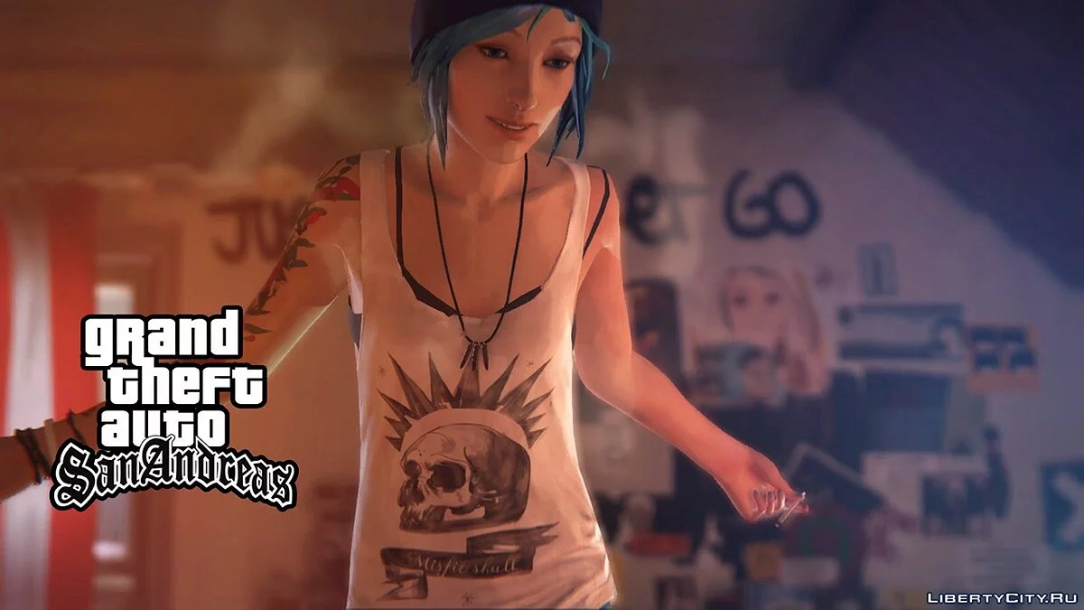 Нові фони та завантажувальні екрани в стилі Life is Strange / GTA San Andreas