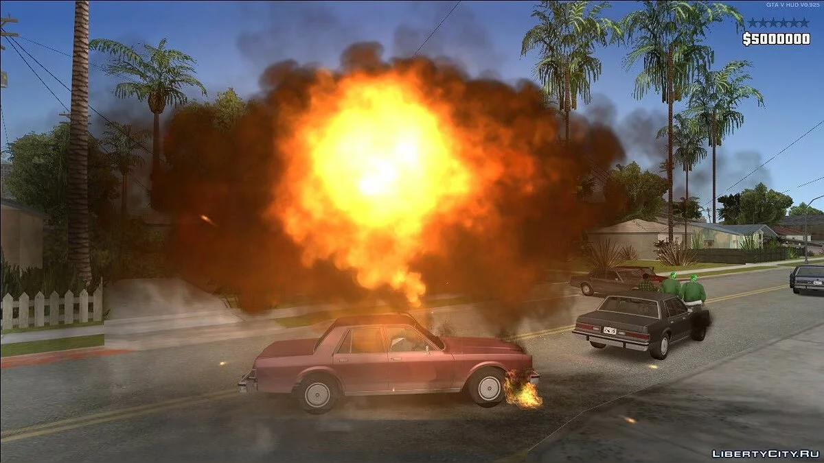 Оновлення бойових ефектів / GTA San Andreas