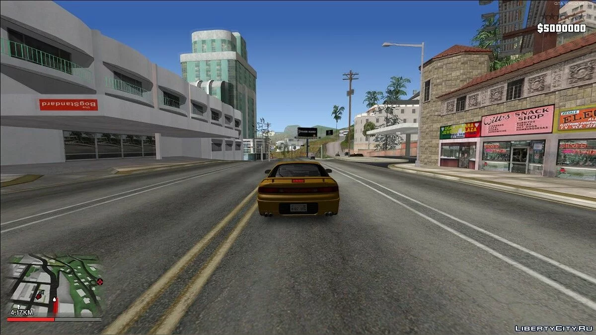 Carte volumétrique HQ / GTA San Andreas