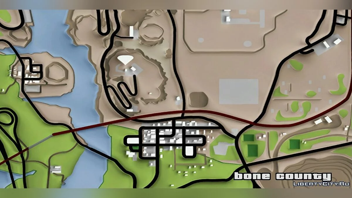 Carte volumétrique HQ / GTA San Andreas