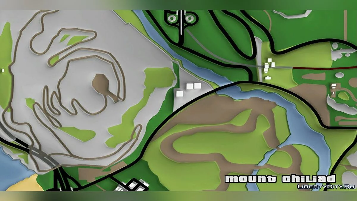 Carte volumétrique HQ / GTA San Andreas