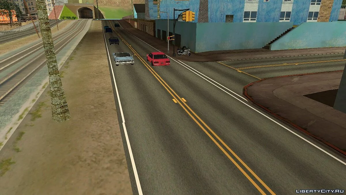 Carreteras como en EE. UU. / GTA San Andreas