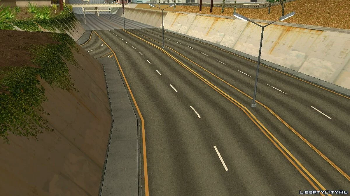 Carreteras como en EE. UU. / GTA San Andreas