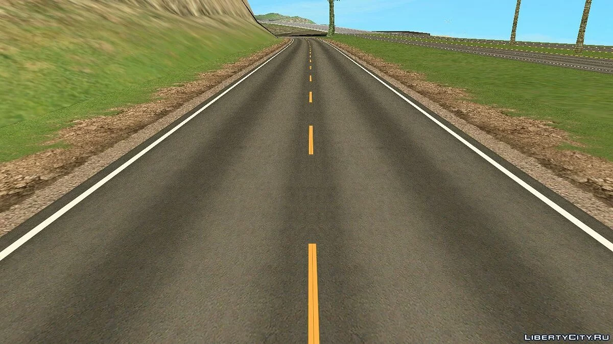 Carreteras como en EE. UU. / GTA San Andreas