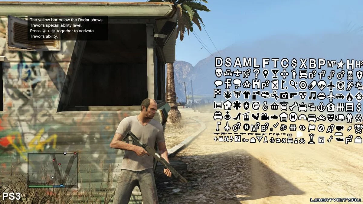 HUD V DK's Old-Gen v0.925 - Old HUD for GTA 5 / GTA San Andreas