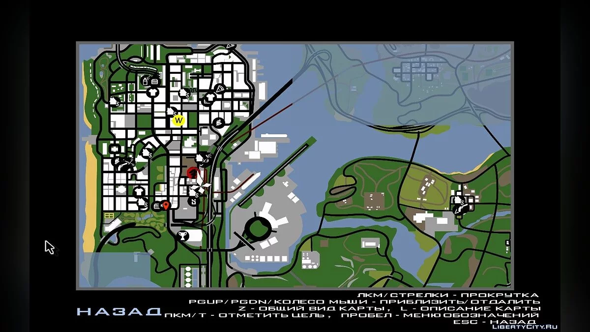 Ícones do Mapa Estilo Red Dead Redemption 2 (Atualização de 28.06.20) / GTA San Andreas