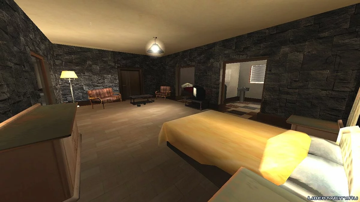 Interior renovado del Motel Jefferson / GTA San Andreas