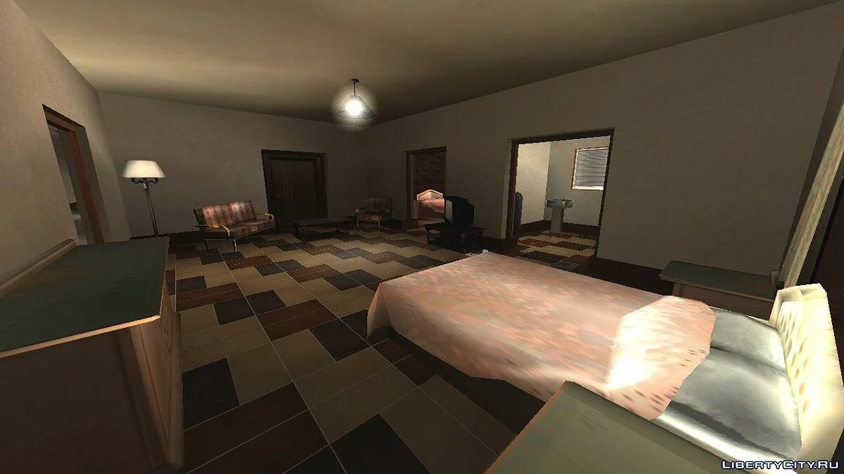 Interior renovado del Motel Jefferson / GTA San Andreas