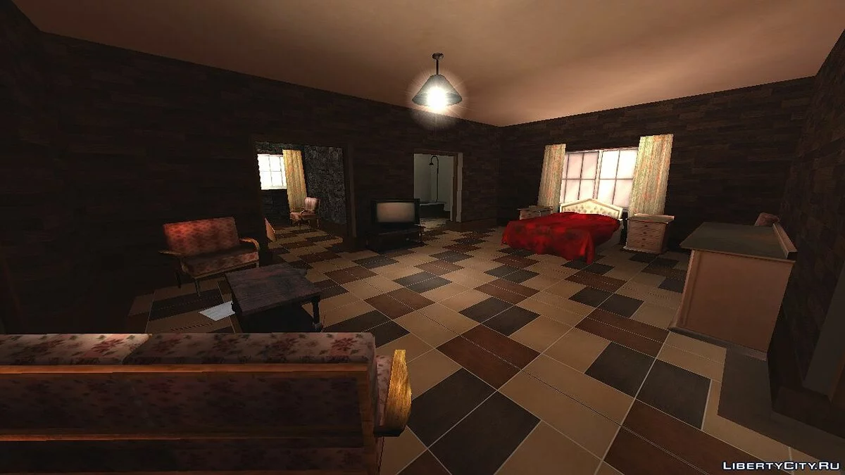 Interior renovado del Motel Jefferson / GTA San Andreas