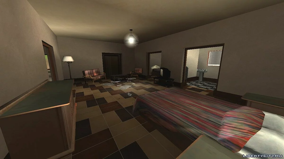 Interior renovado del Motel Jefferson / GTA San Andreas