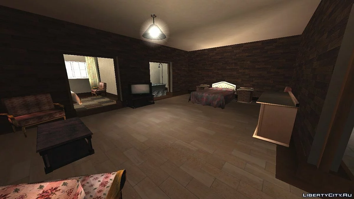 Interior renovado del Motel Jefferson / GTA San Andreas