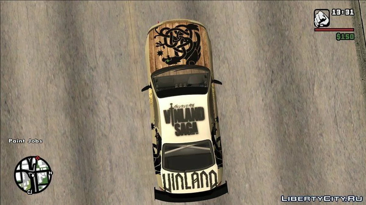 Pintura Vinland saga para Nissan Silvia S15 / GTA San Andreas