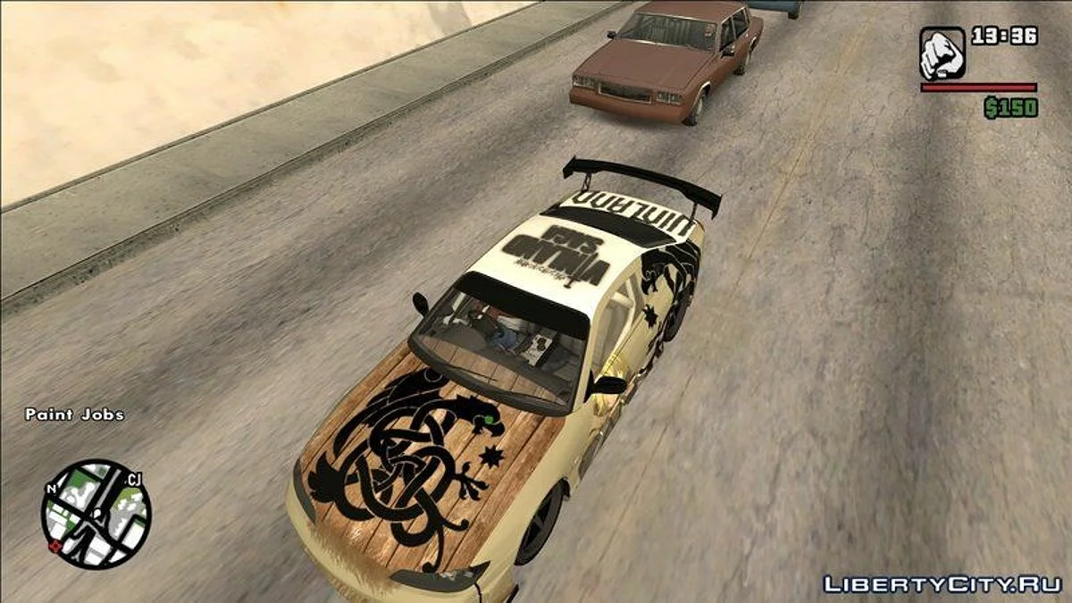 Pintura Vinland saga para Nissan Silvia S15 / GTA San Andreas
