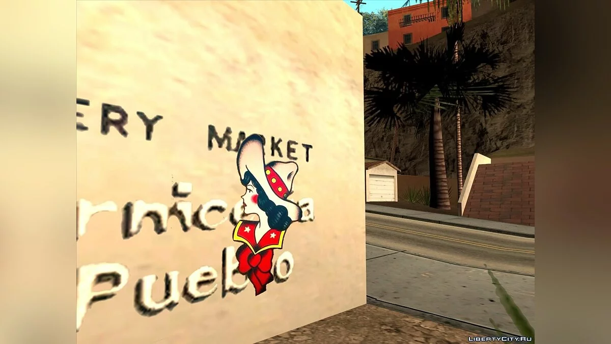 Graffiti - Jolie Mexicaine / GTA San Andreas