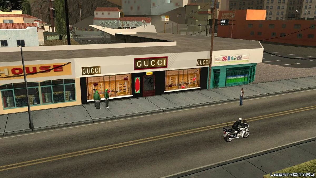 Новий магазин GUCCI / GTA San Andreas