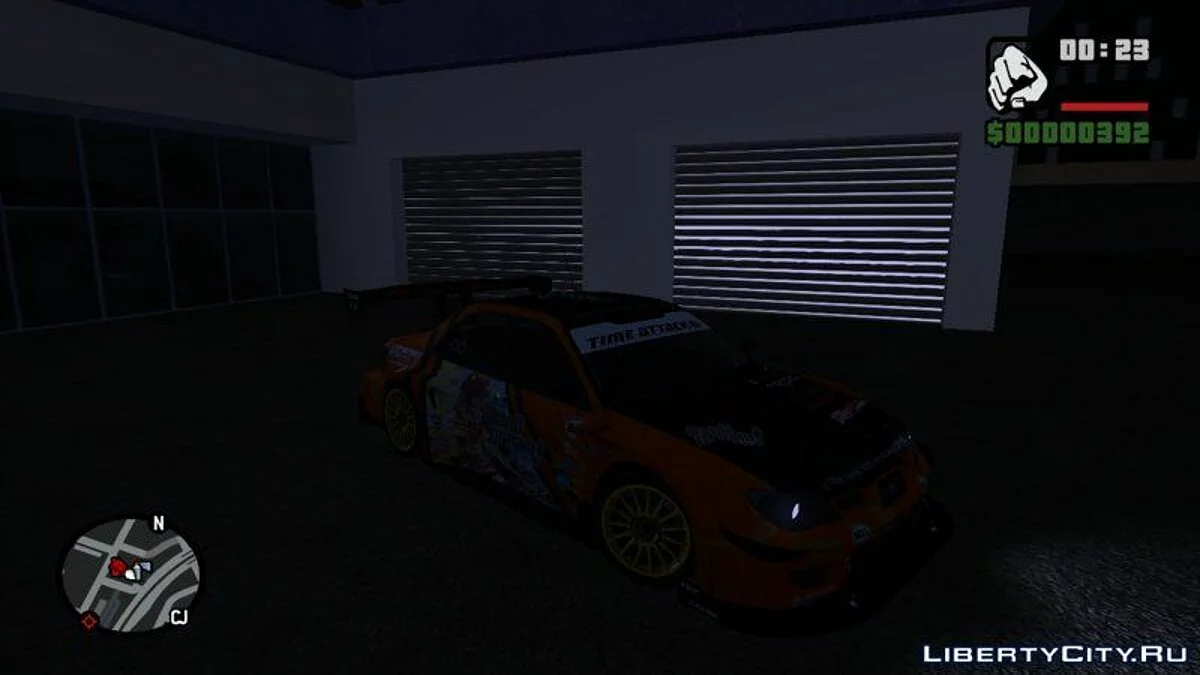 Retexture TransFender di SF / GTA San Andreas