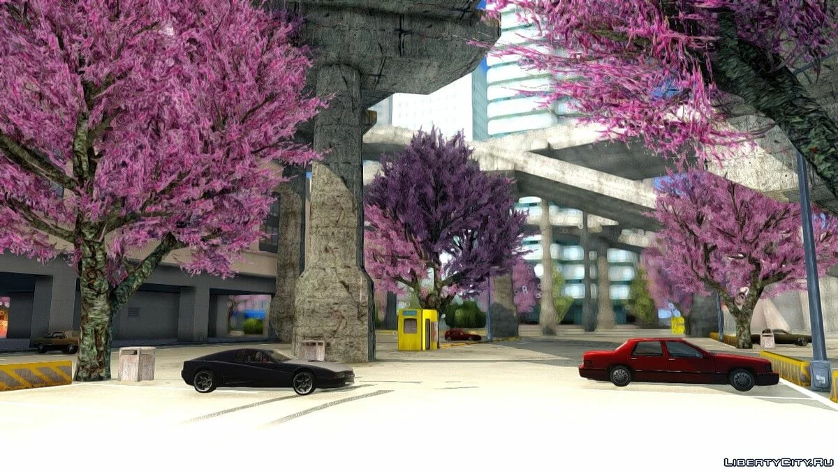 Вишневі дерева 1.0 / GTA San Andreas